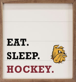 Eat Sleep Hockey University Of Minnesota Duluth